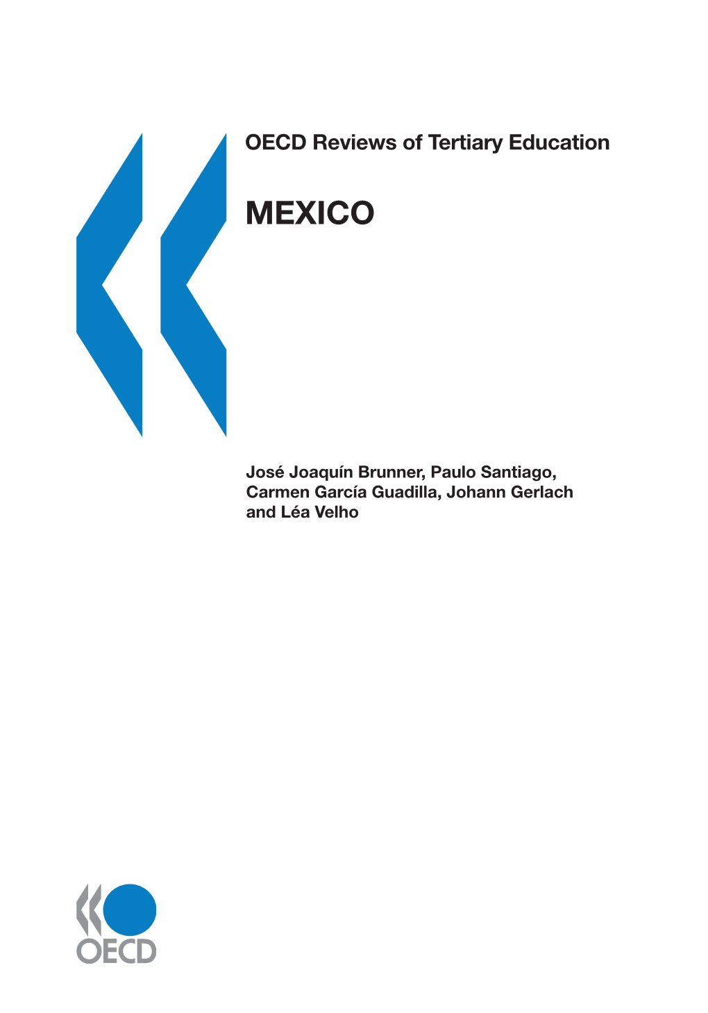 OECD Reviews of Tertiary Education, Mexico