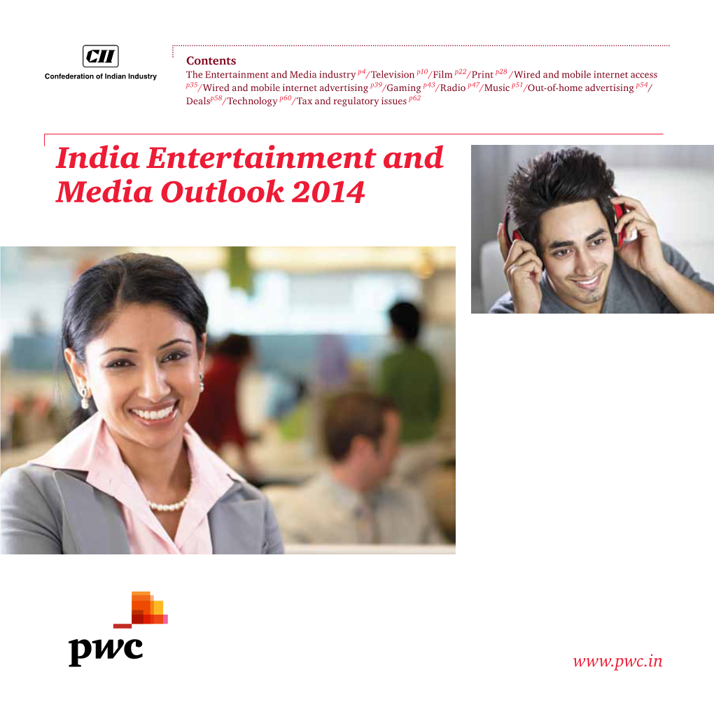 India Entertainment and Media Outlook 2014