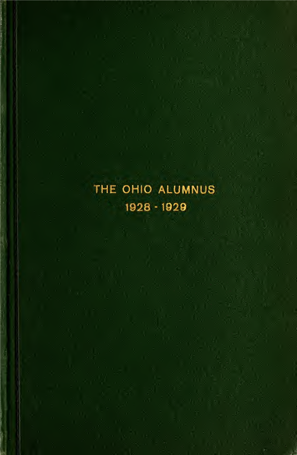 The Ohio Alumnus, November 1928