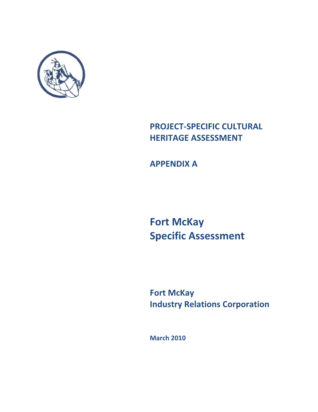 Fort Mckay Specific Assessment