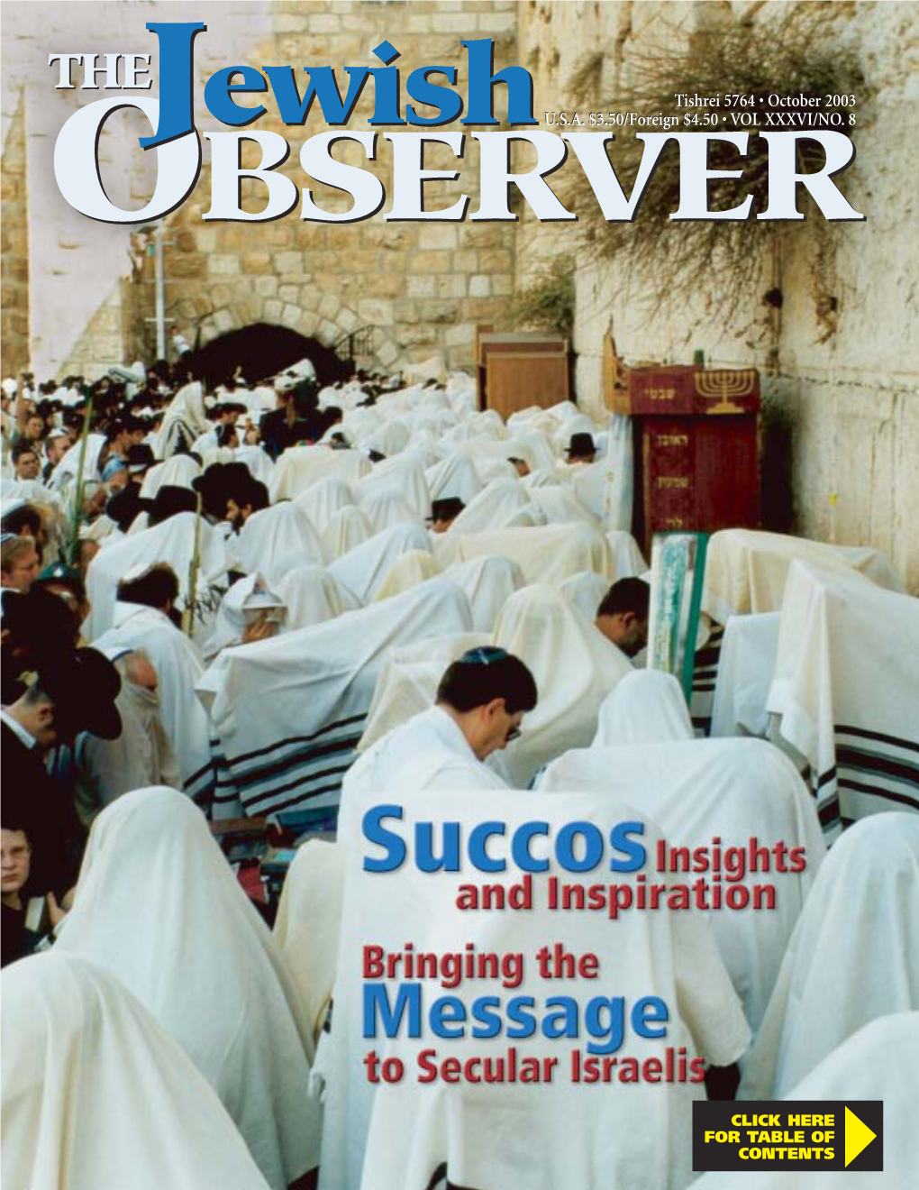 The Jewish Observer