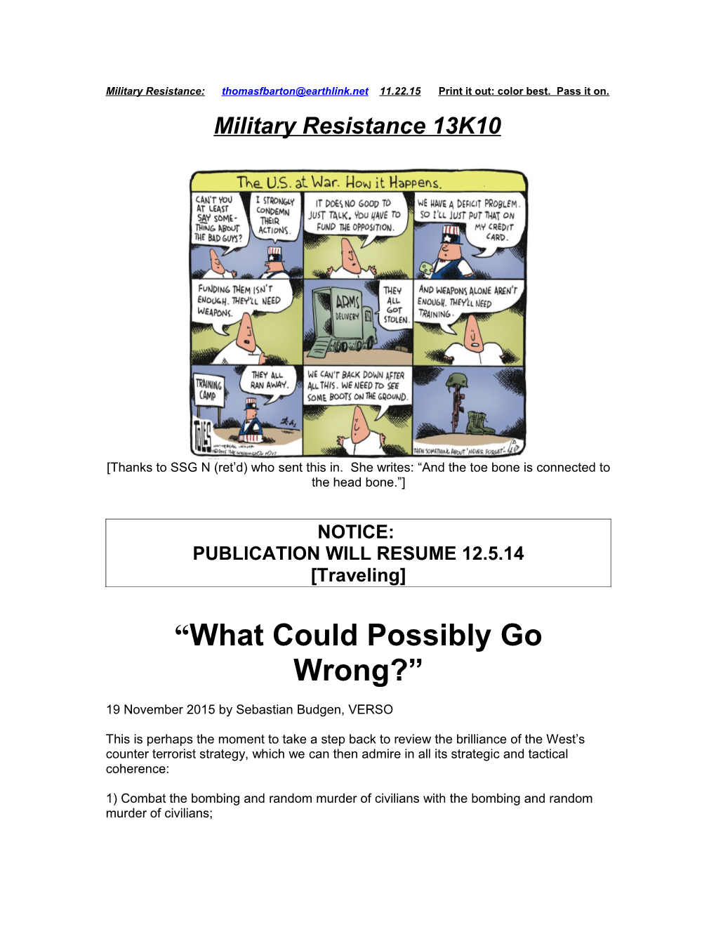 Military Resistance 13K10