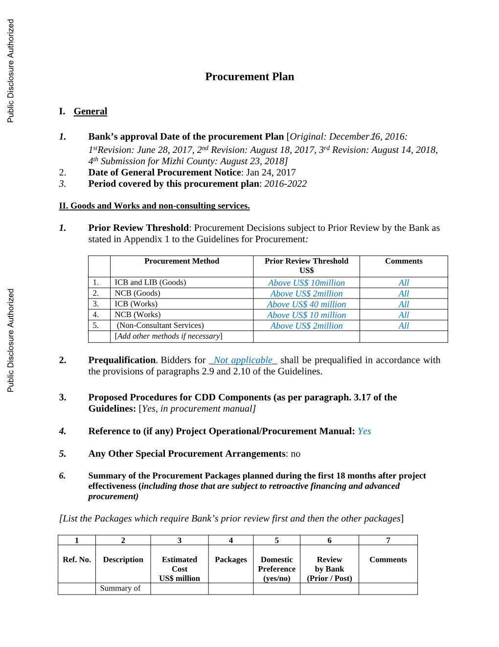 World Bank Document