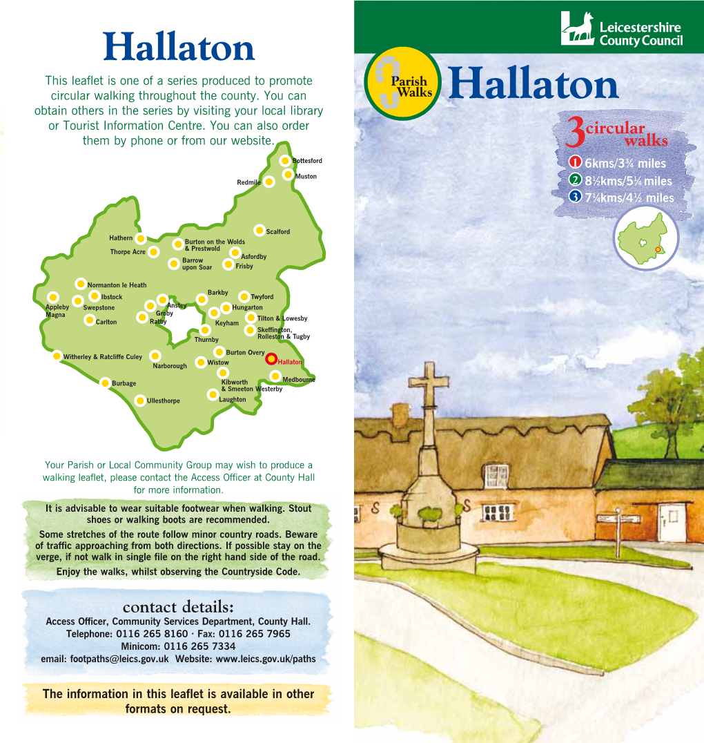 Hallaton Parish Walks