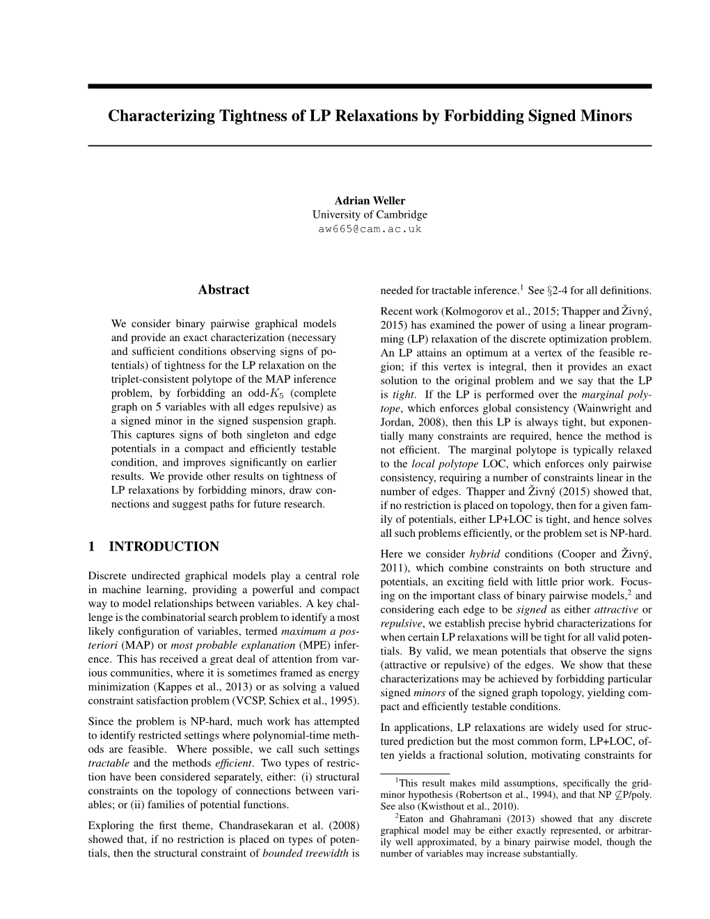 Characterizing Tightness of LP Relaxations by Forbidding Signed Minors