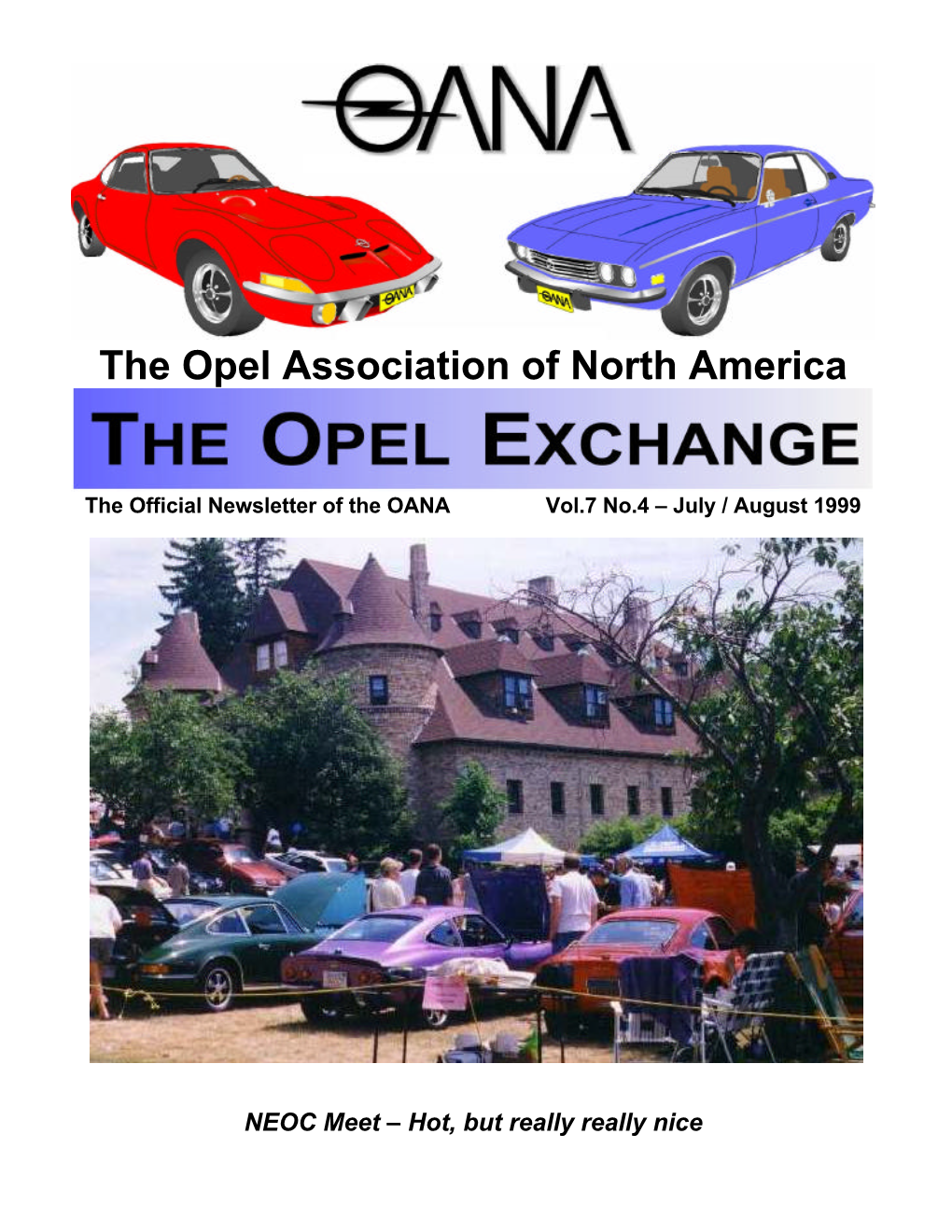 The Opel Association of North America