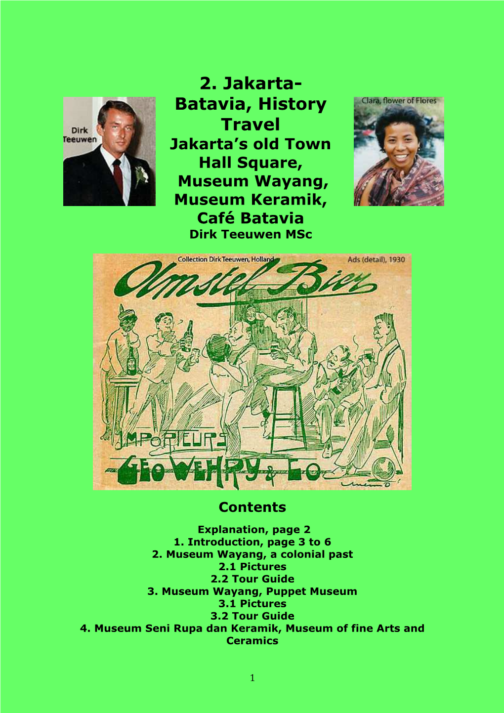 2. Jakarta- Batavia, History Travel