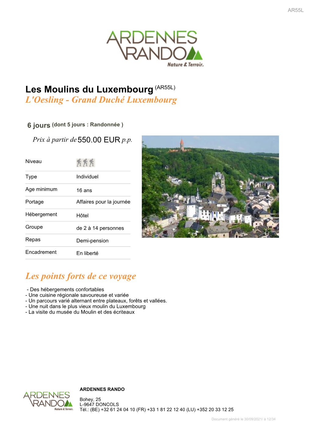 Les Moulins Du Luxembourg(AR55L) L'oesling