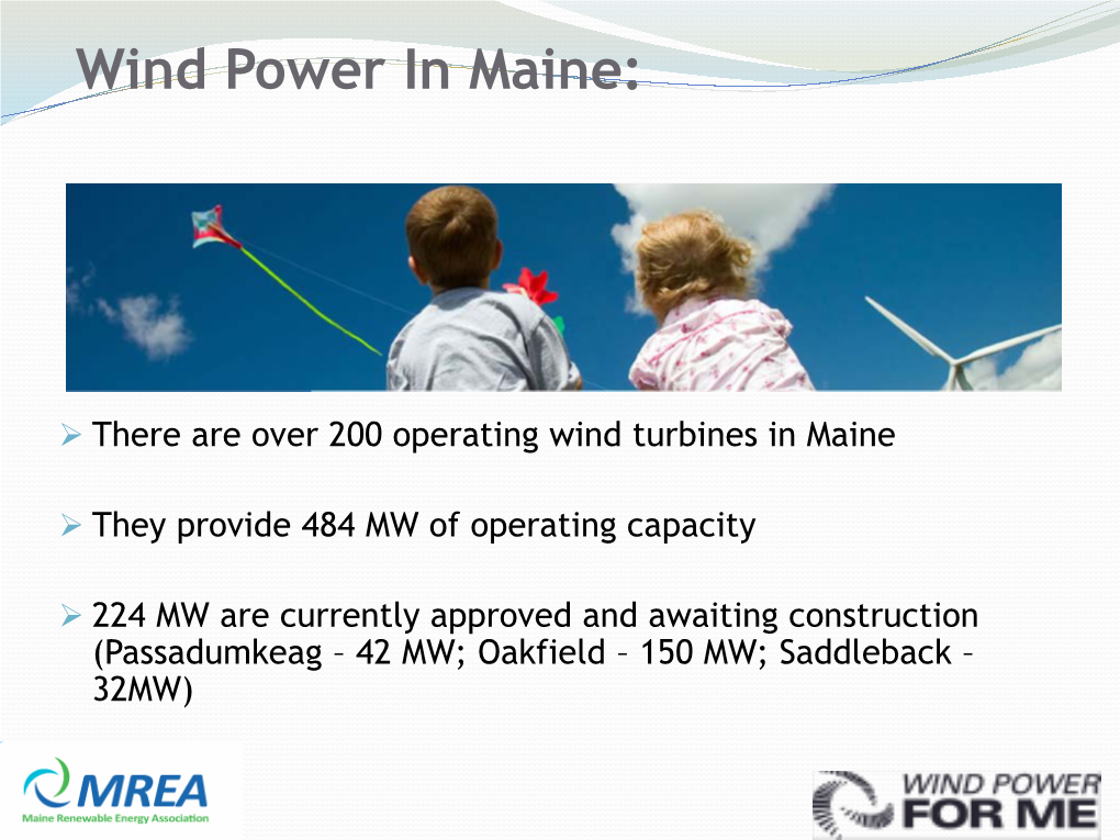 Wind Power in Maine