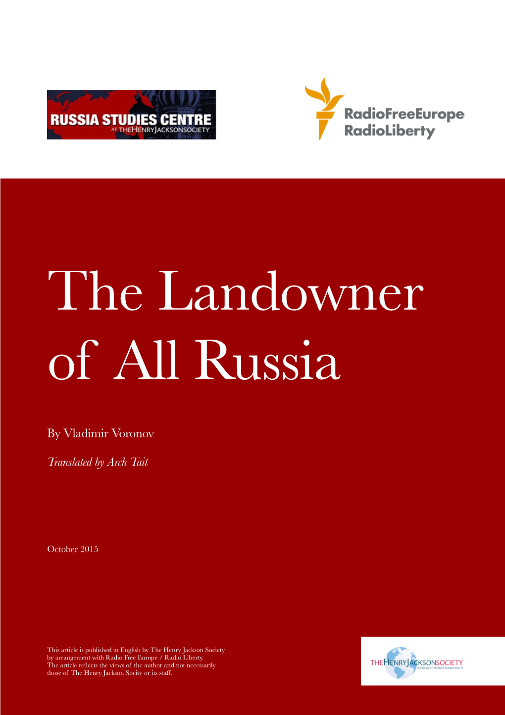 The Landowner of All Russia