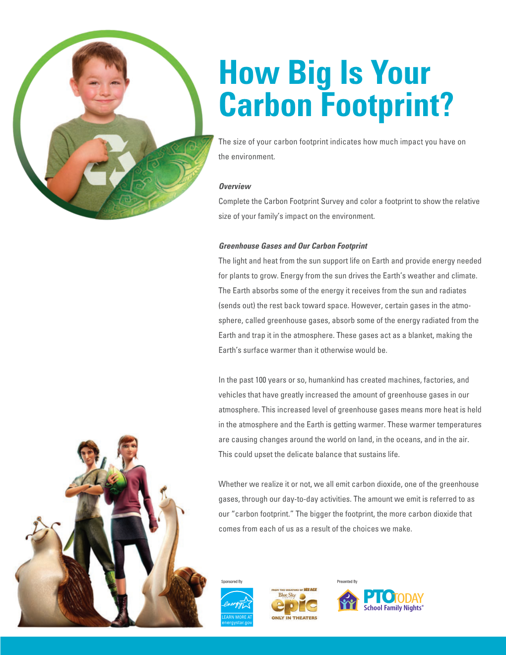 How Big Is Your Carbon Footprint?