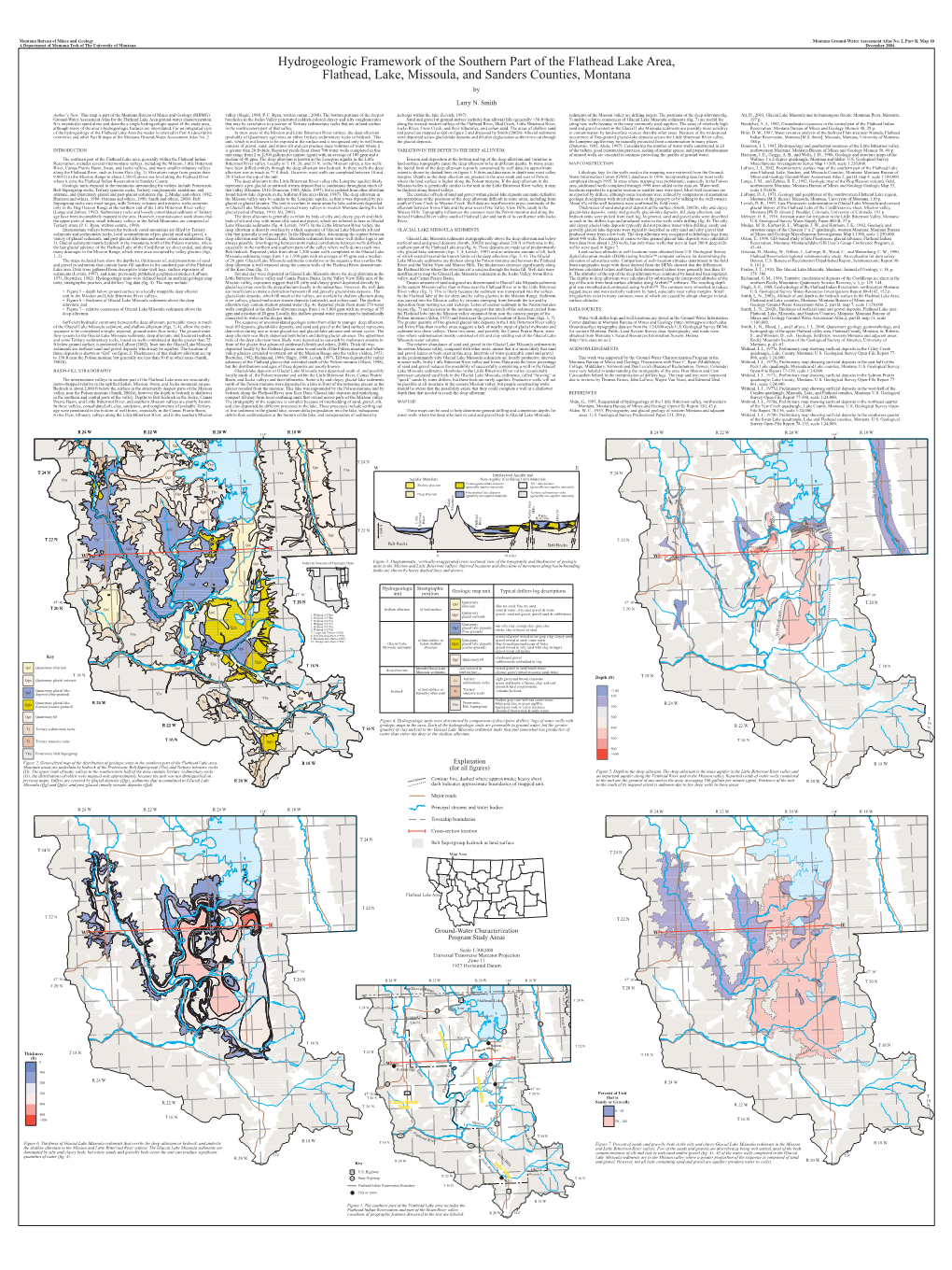 GWAA 2 Map10 Geologic Framework Southern