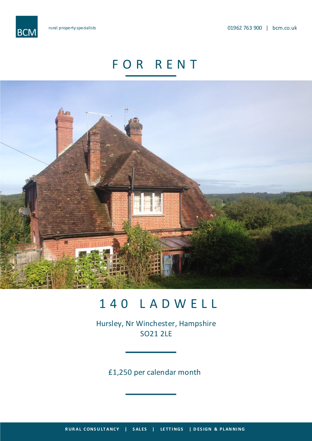 For Rent 140 Ladwell