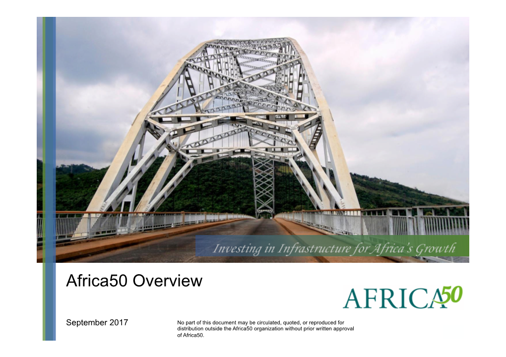 Africa50 Overview September 2017.Pptx