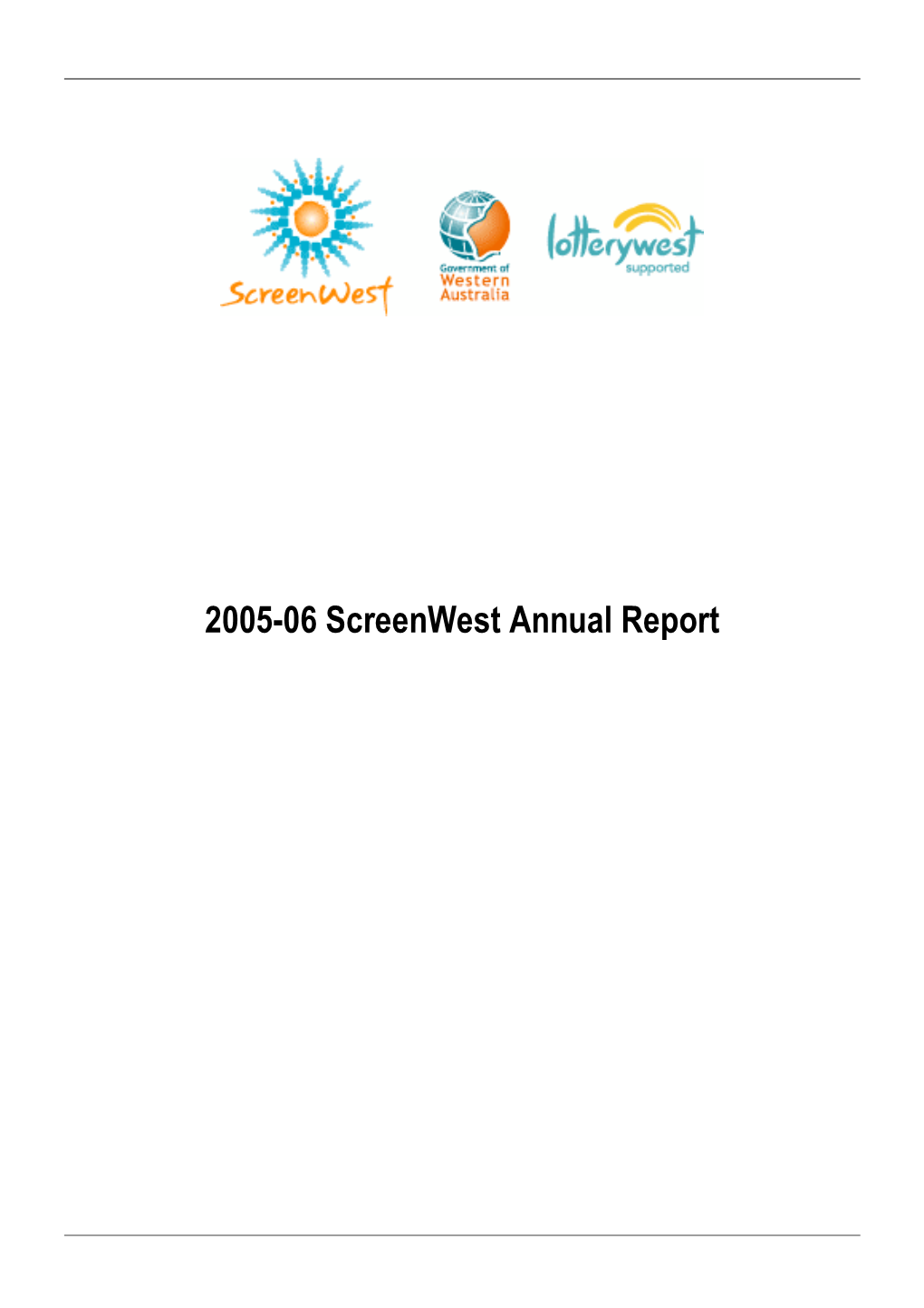 Screenwest Annual Report 2005-06PDF