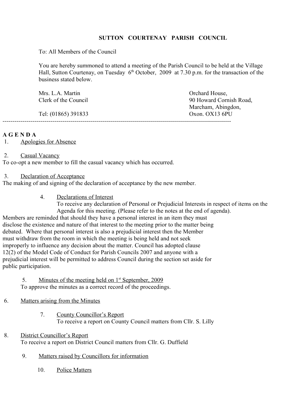 Sutton Courtenay Parish Council s4