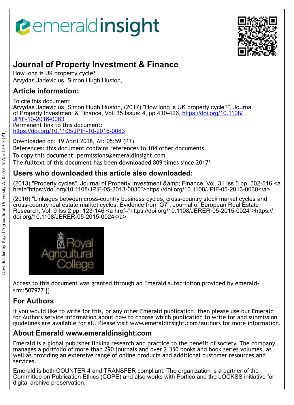 How Long Is UK Property Cycle?