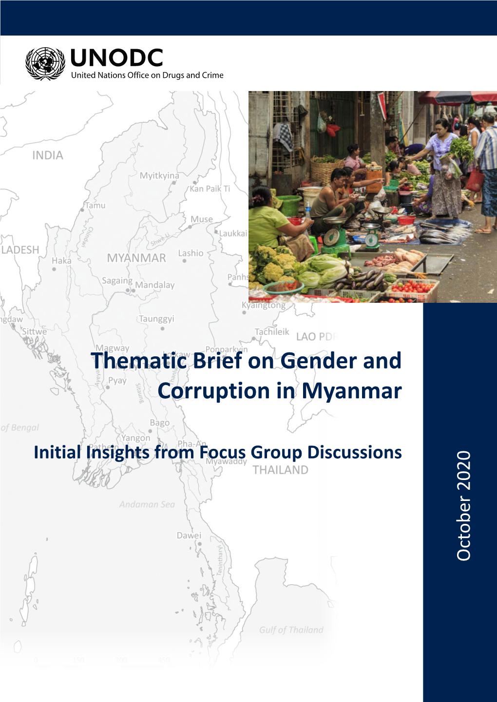 Thematic Brief on Gender and Corruption in Myanmar