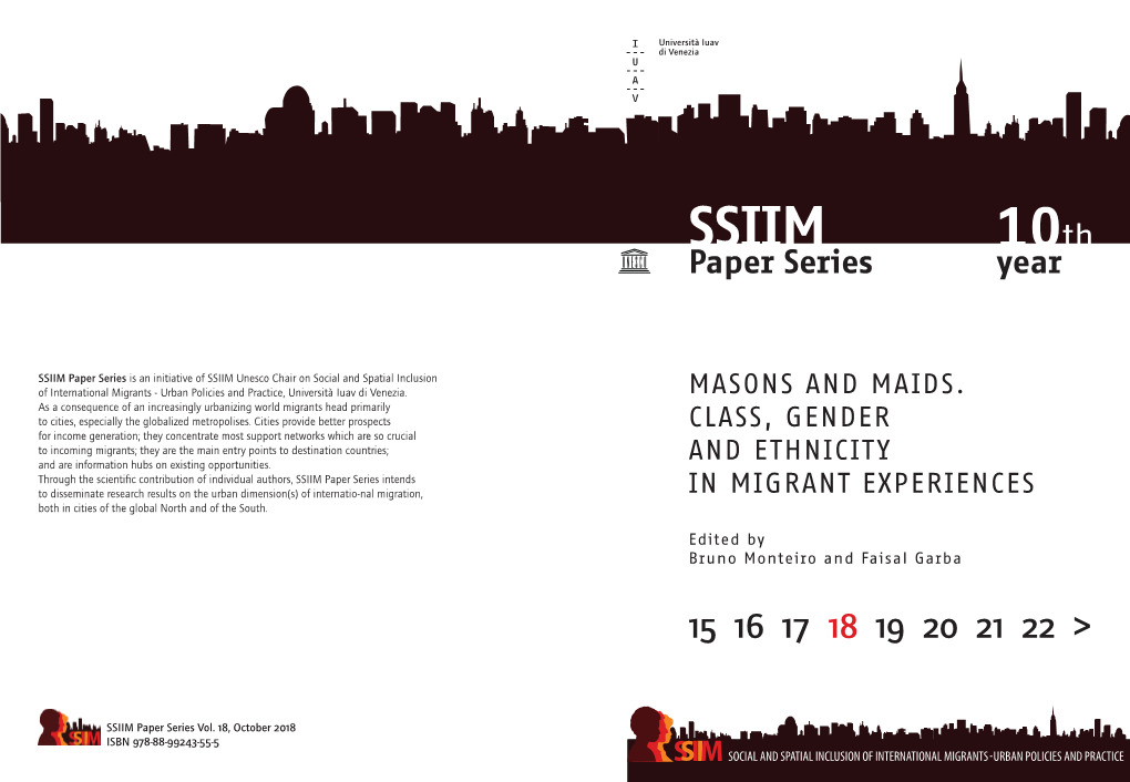 SSIIM 10Th Paper Series Year