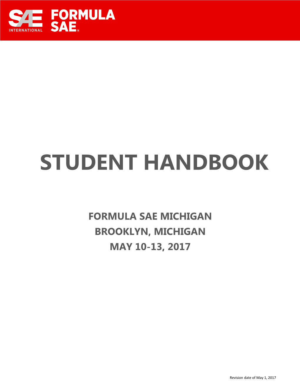 Student Handbook