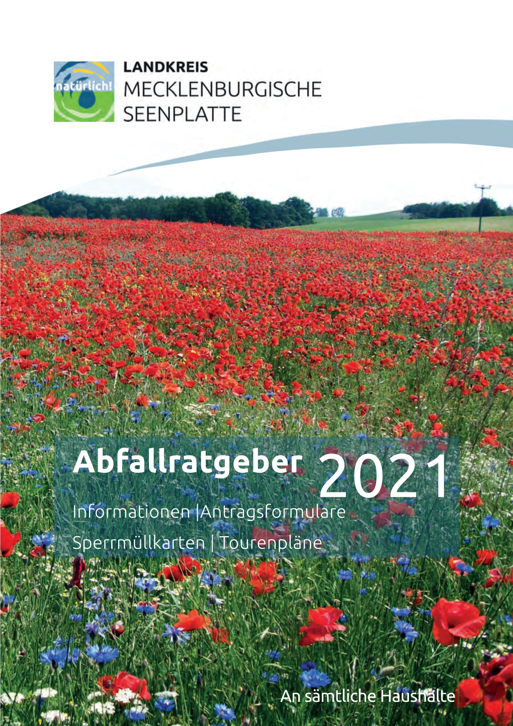 Abfallratgeber 2021 Informationen |Antragsformulare Sperrmüllkarten | Tourenpläne