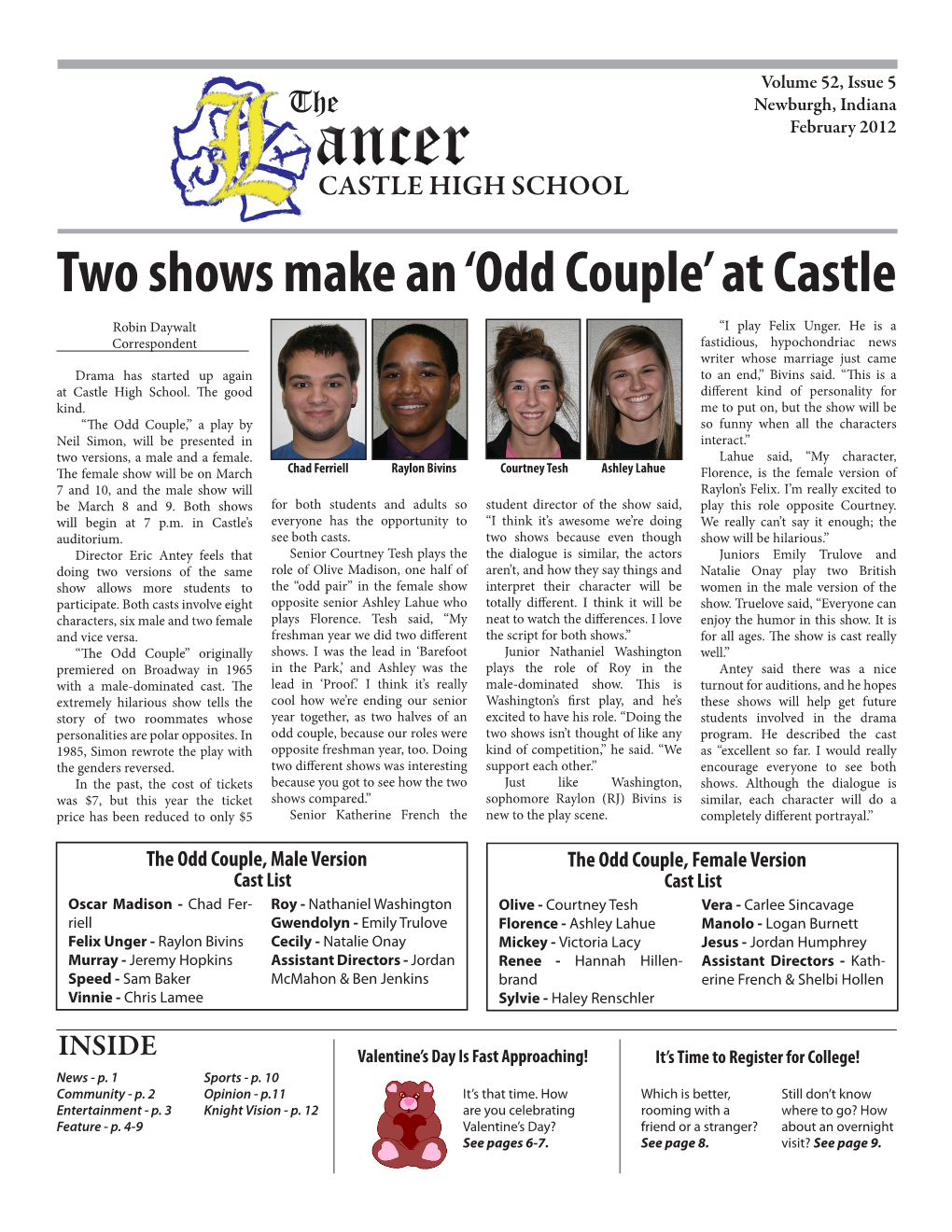 Two Shows Make an 'Odd Couple' at Castle