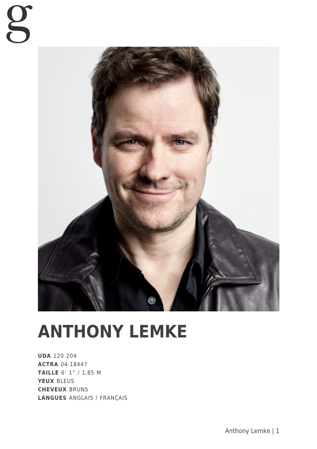 Anthony Lemke