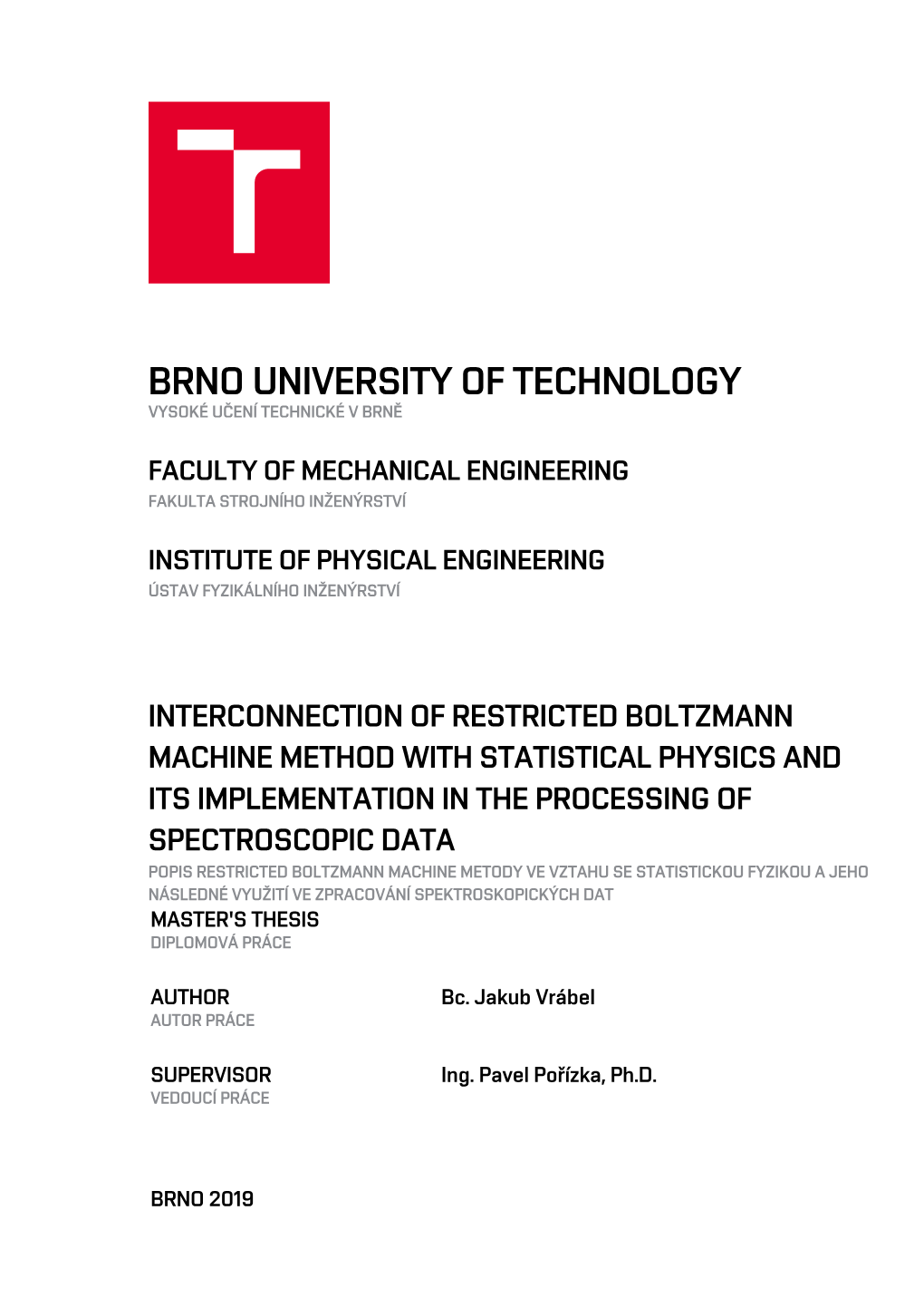 Interconnection of Restricted Boltzmann Machine Method