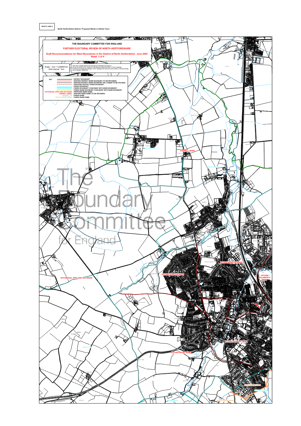 The Boundary Committee for England Further Electoral