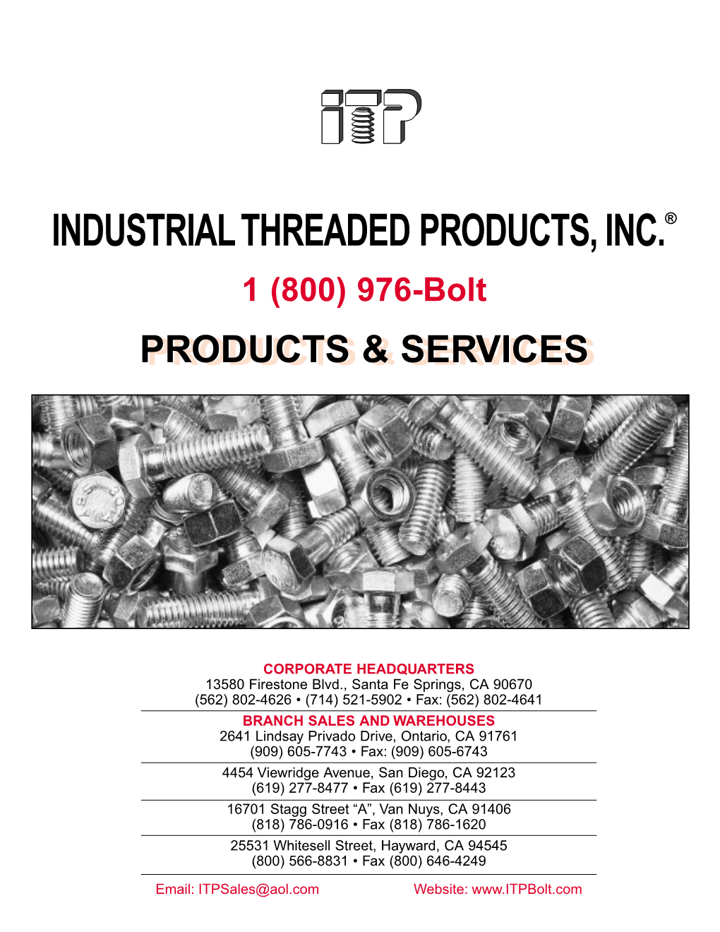 Industrial Threaded Products, Inc.®