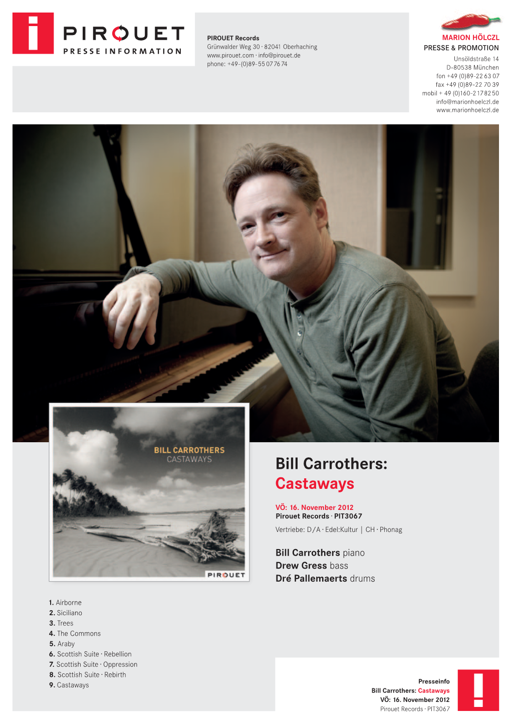 Bill Carrothers – Castaways