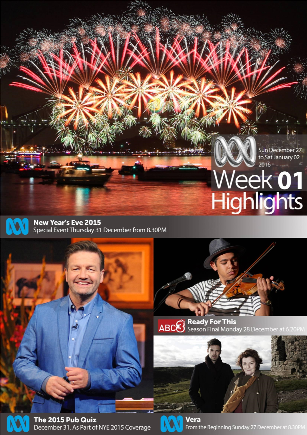Top Pick Thursday 31 December, from 8.30Pm Or Later on Iview