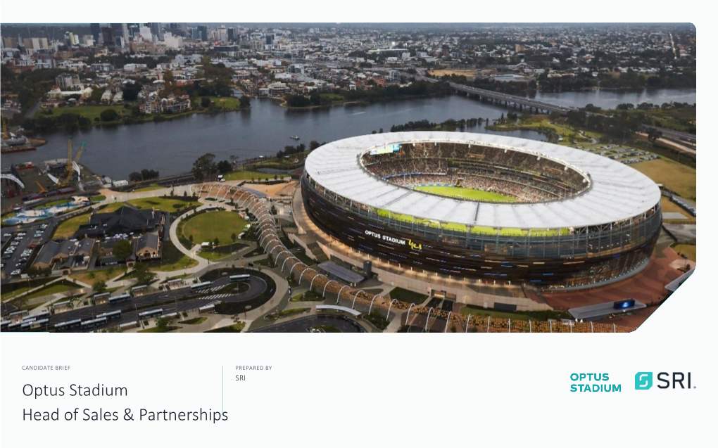 Optus Stadium Head of Sales & Partnerships