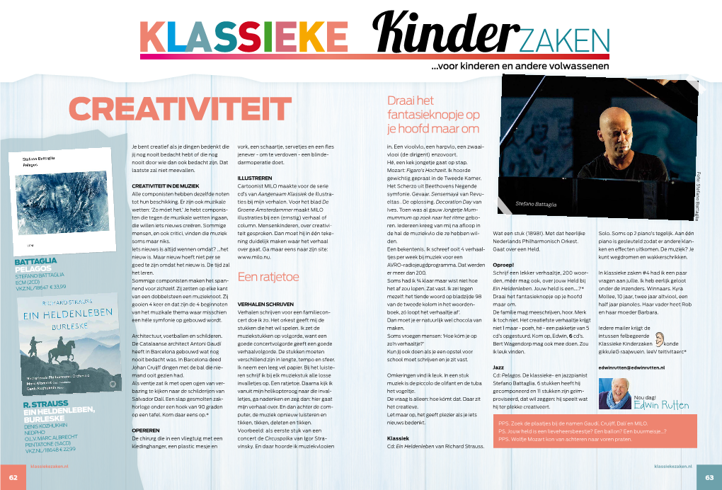 Creativiteit, November 2018