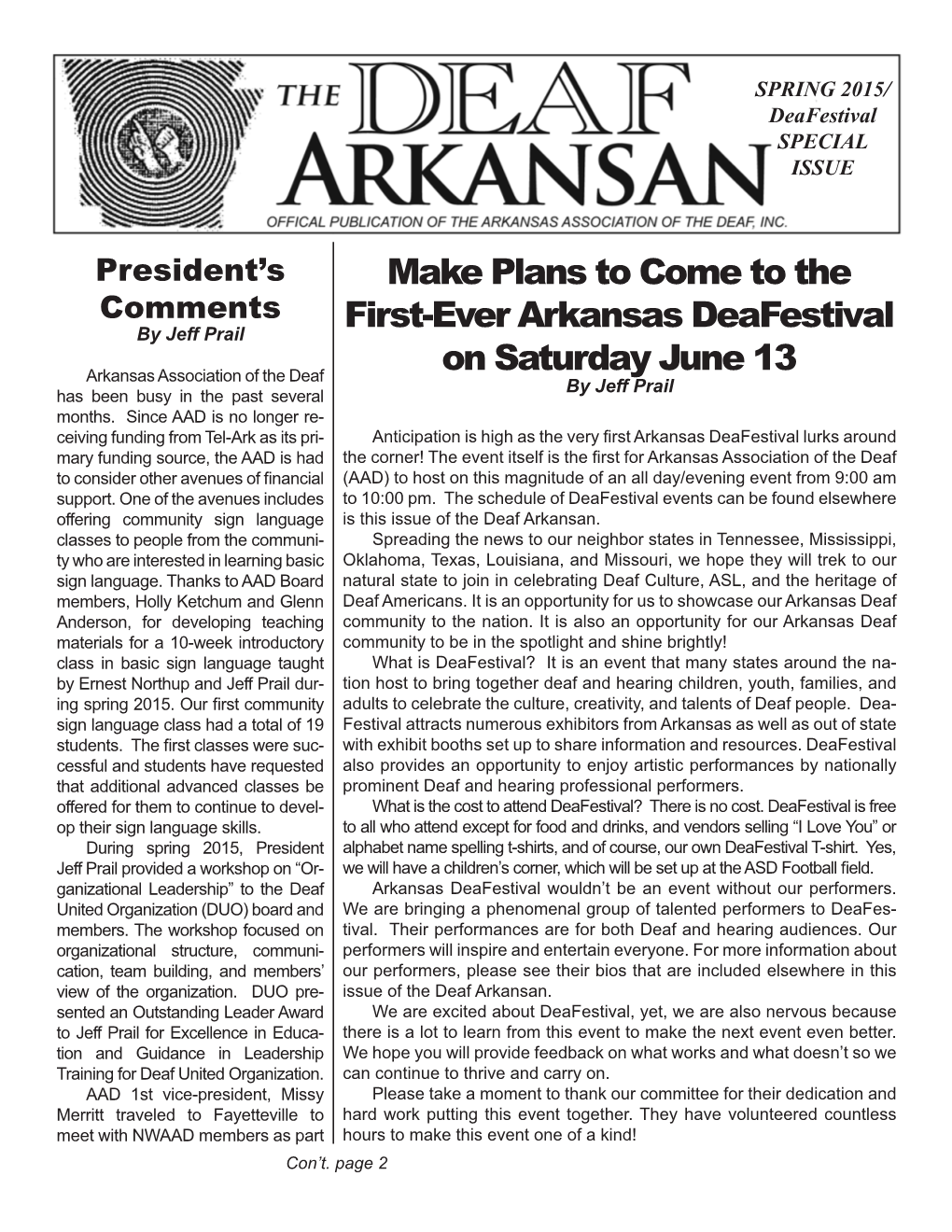 Deaf Arkansan