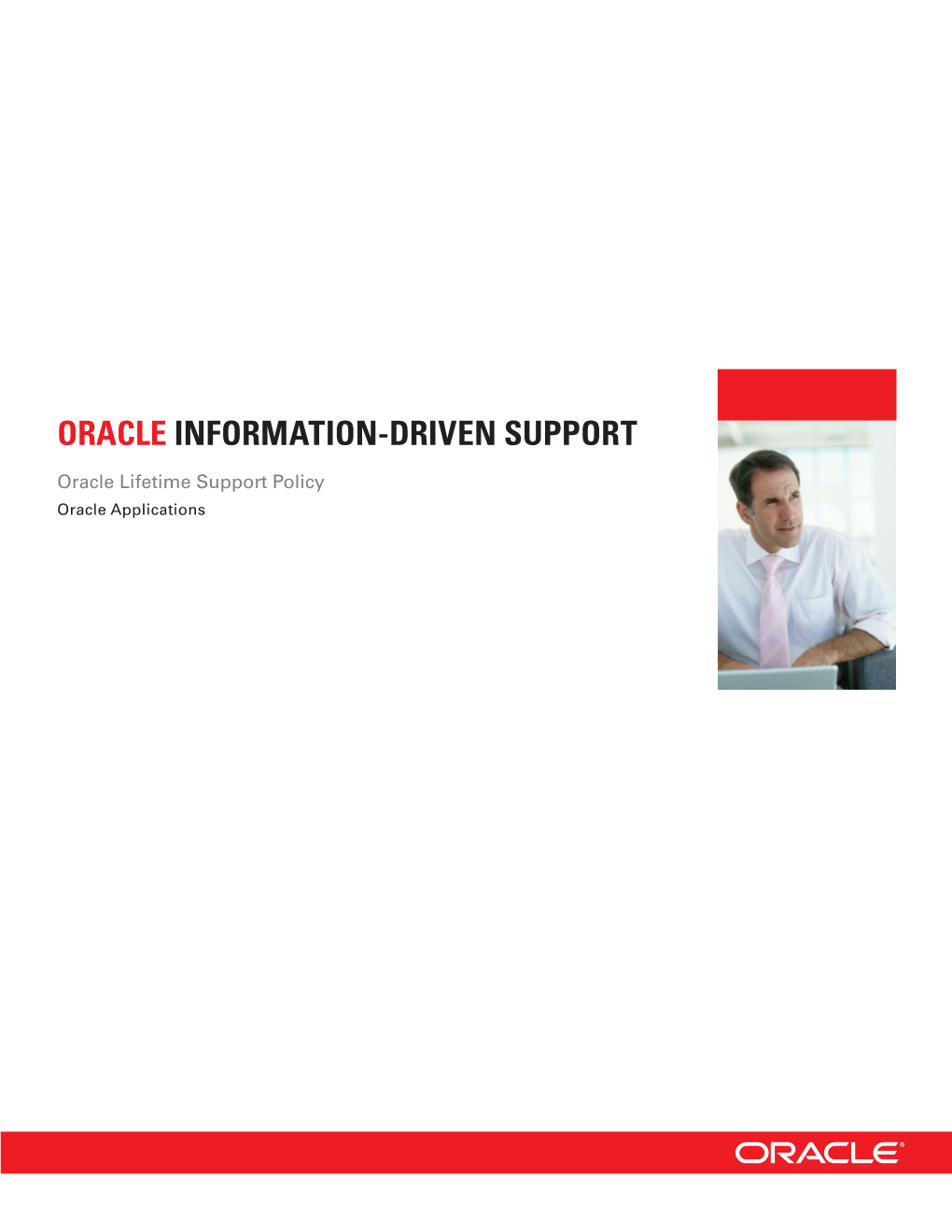 Lifetime Support Policy: Oracle Applications