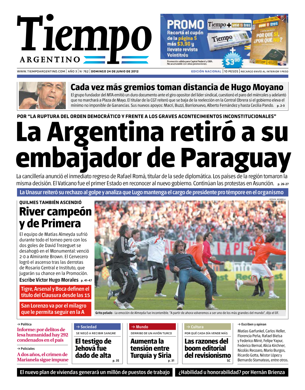 River Campeón Y De Primera