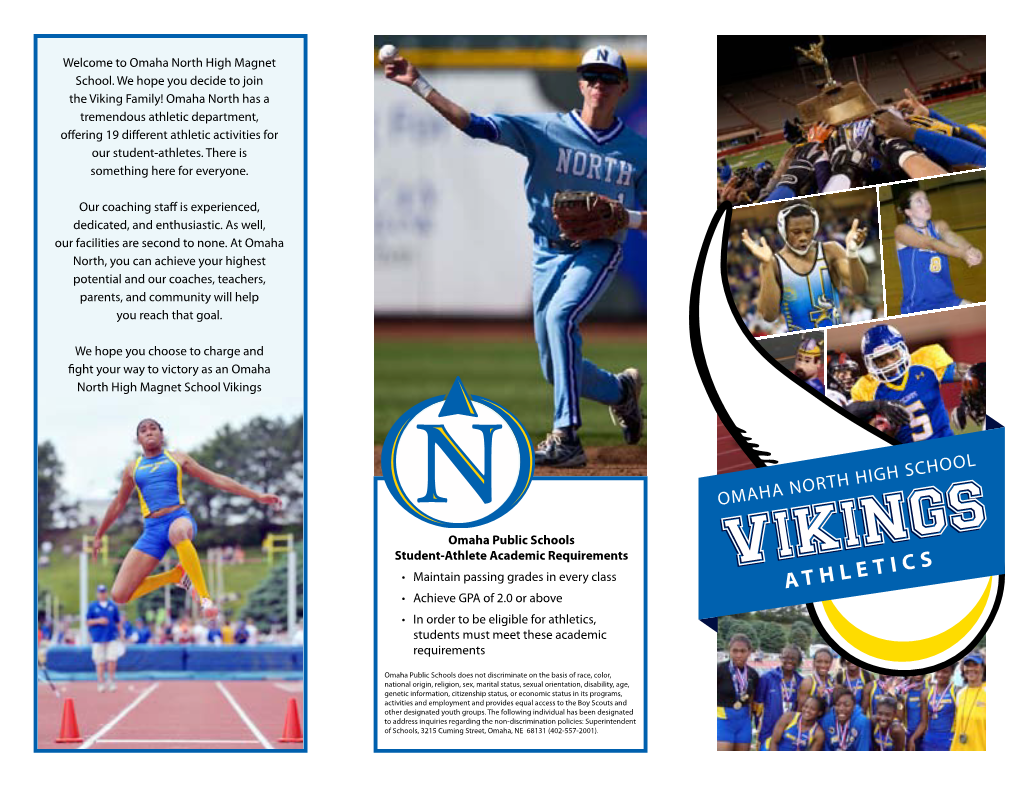 Athletics Brochure