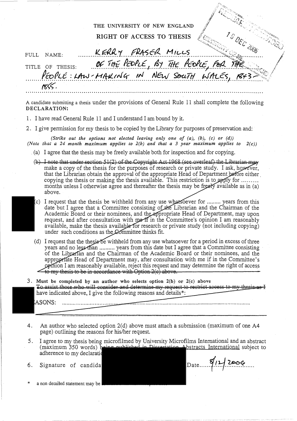 4. 6. Signature of Candidat ...Date ...F.Cl:F