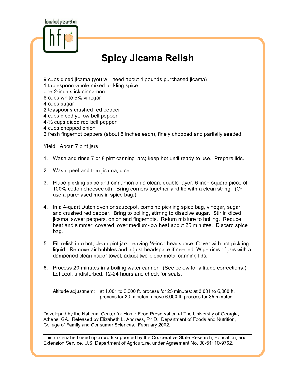 Spicy Jicama Relish