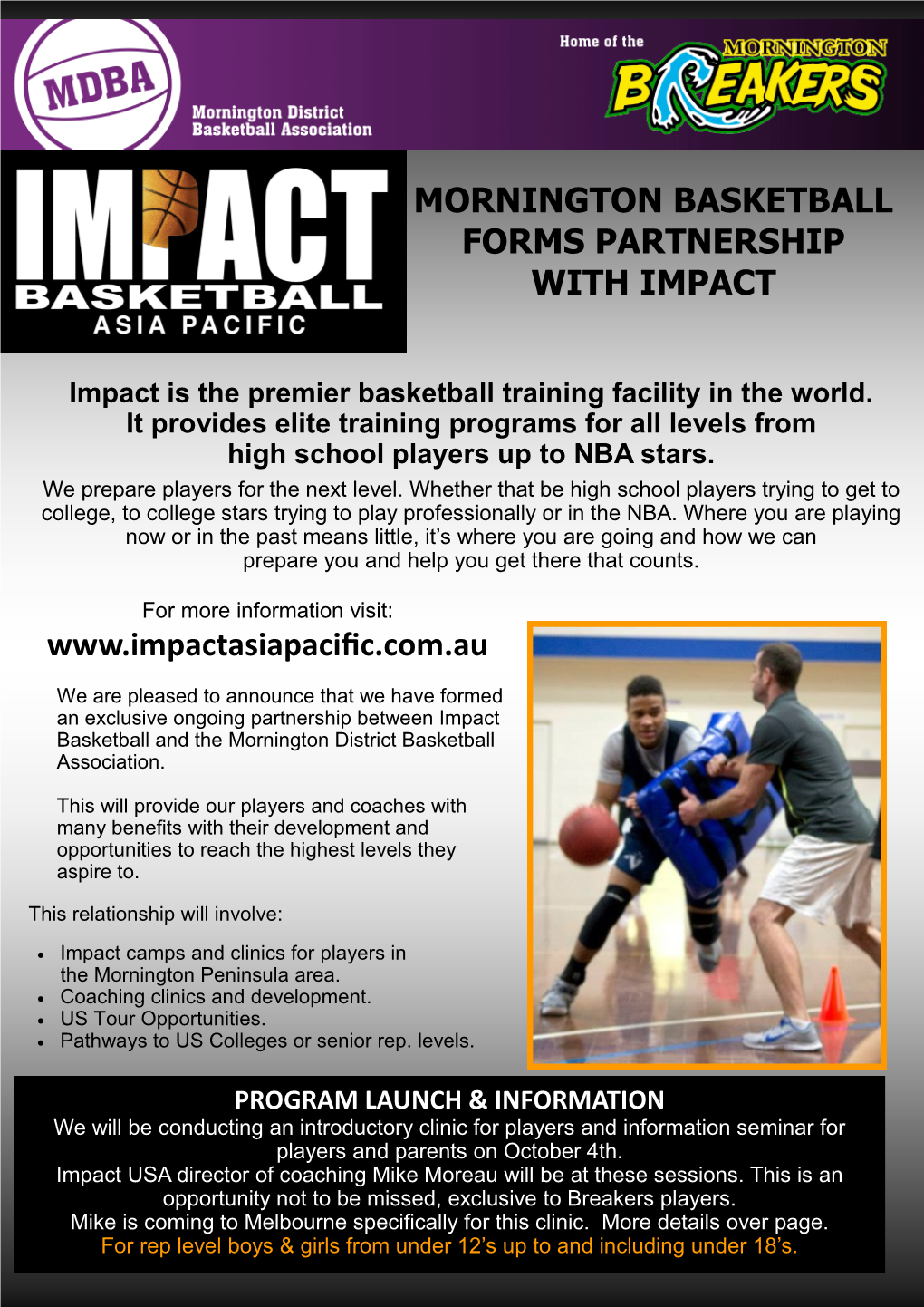Impact Is the Premier Basketball Training Facility in the World. It Provides Elite Training Programs for All Levels from High School Players up to NBA Stars