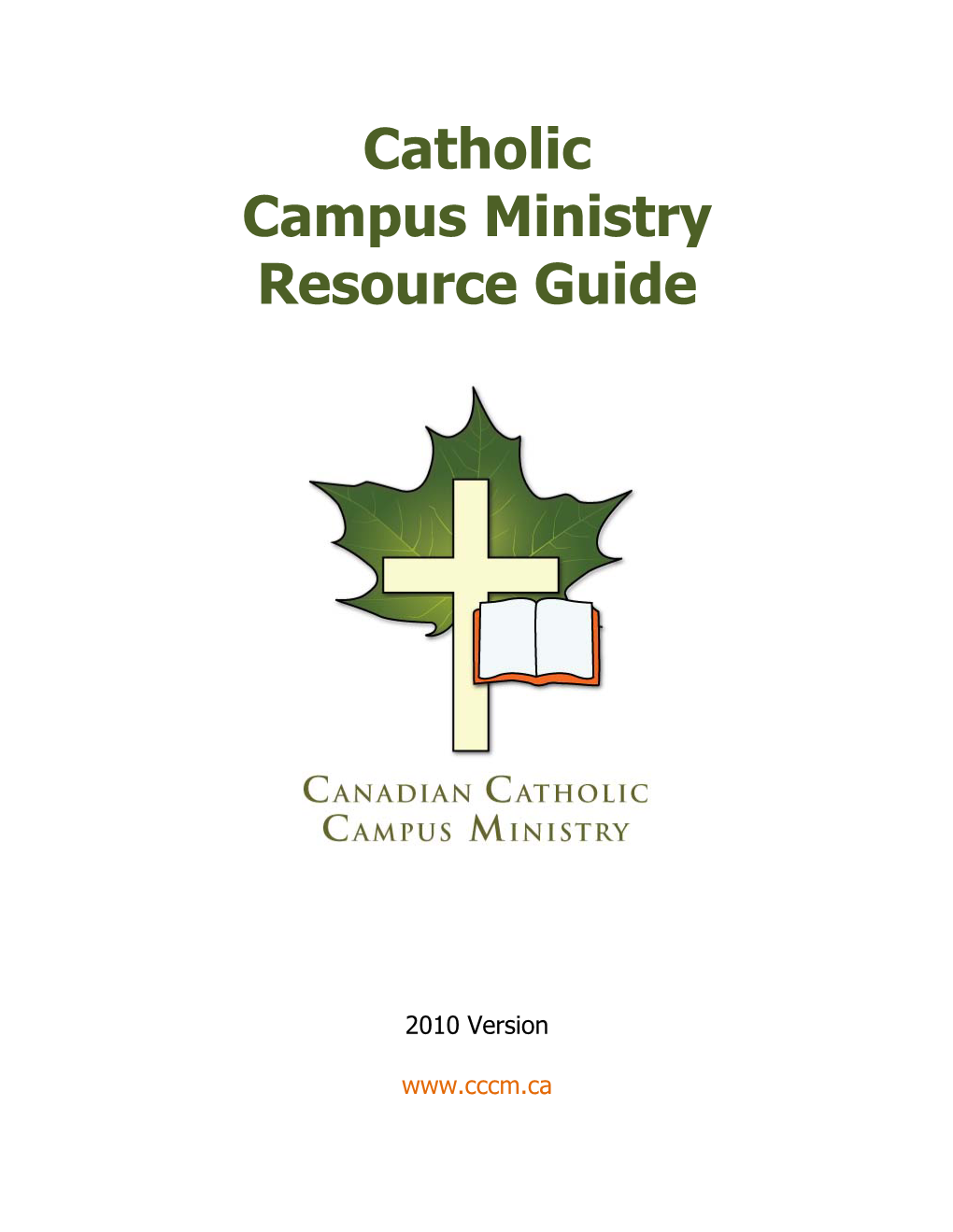 Catholic Campus Ministry Resource Guide