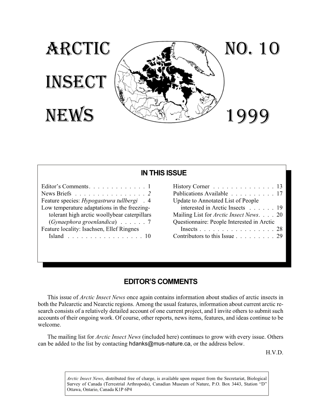 No. 10 1999 ARC TIC in SECT NEWS