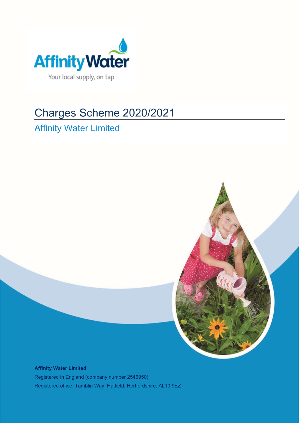 Charges Scheme 2020/2021 Affinity Water Limited