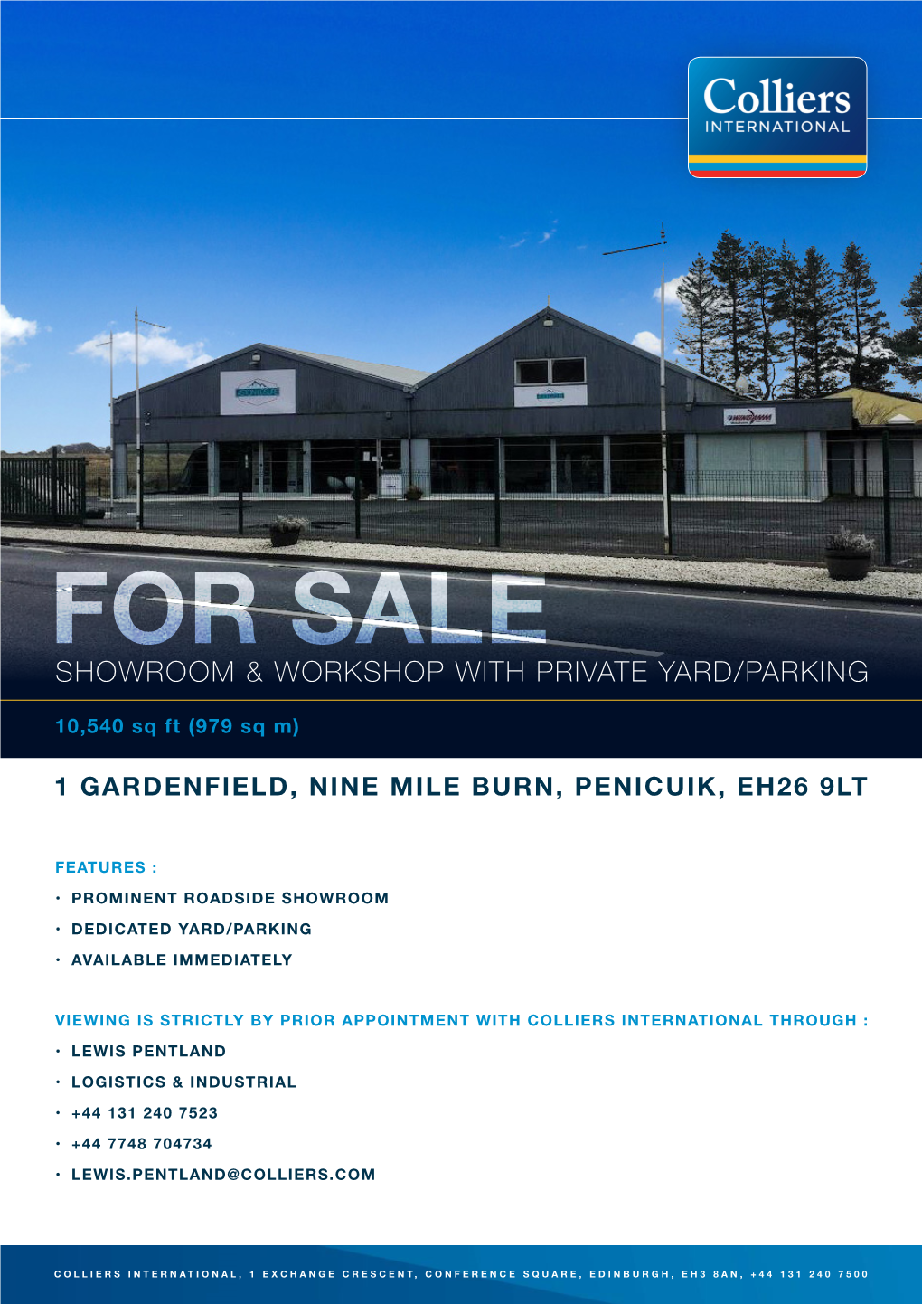 For Sale 1 Gardenfield, Nine Mile Burn, Penicuik, Eh26