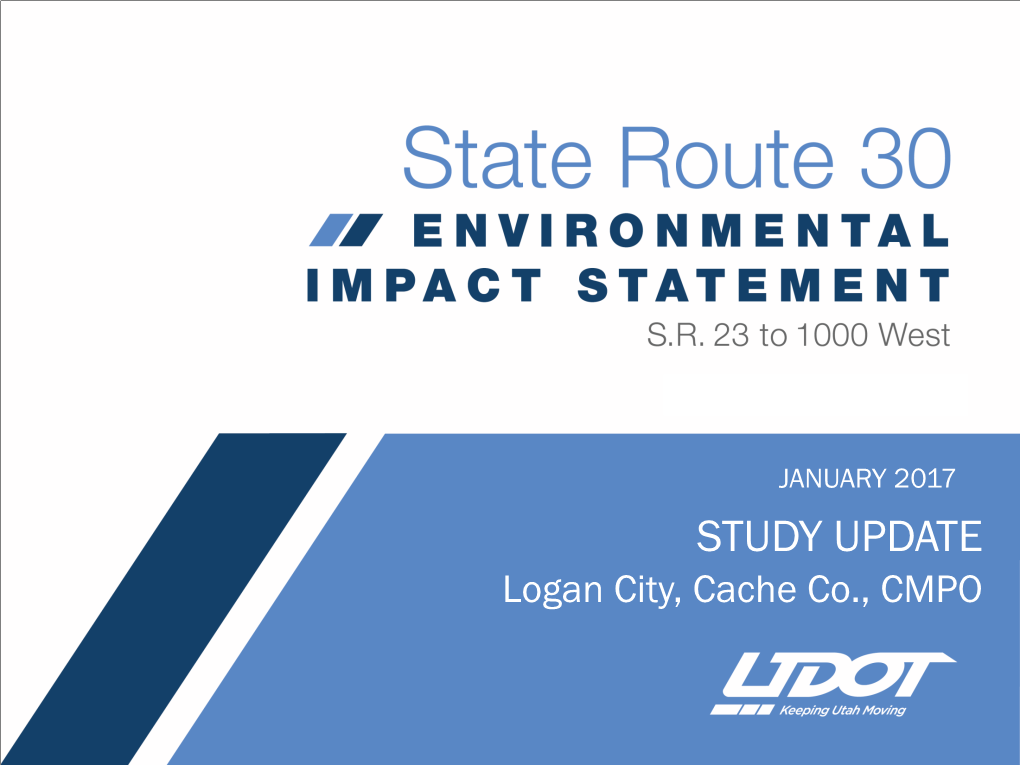 Reversible Lanes with Safety Improvements • Three Travel Lanes from SR 23 To1000 W; Reverse One Lane During AM and PM Peak Alt