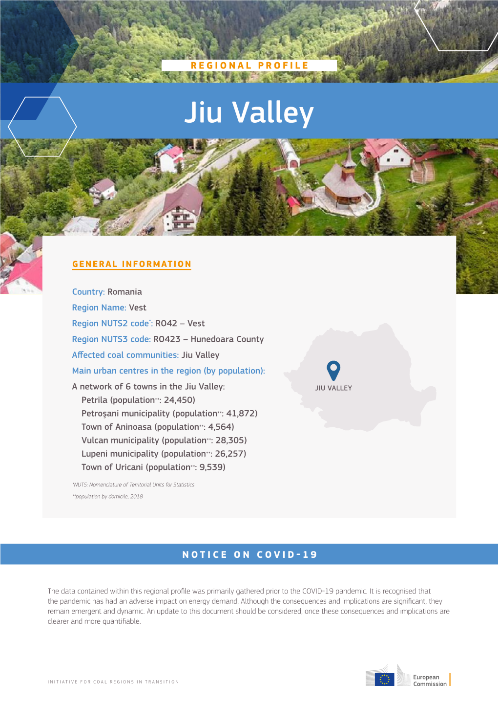 Jiu Valley, Romania - Regional Profile 1