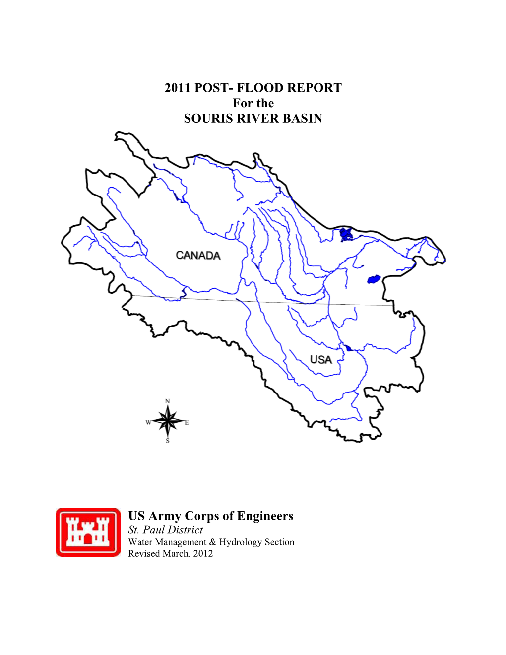 2011 Post-Flood Report for the Souris River Basin – Revised March 2012 Page I 8
