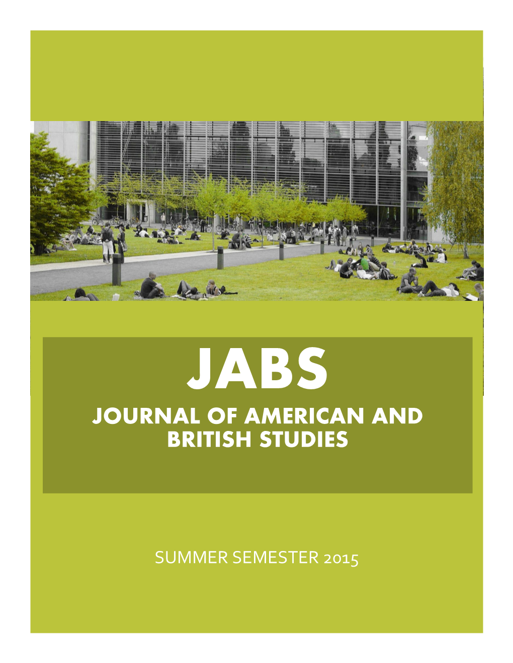 Journal of American and British Studies