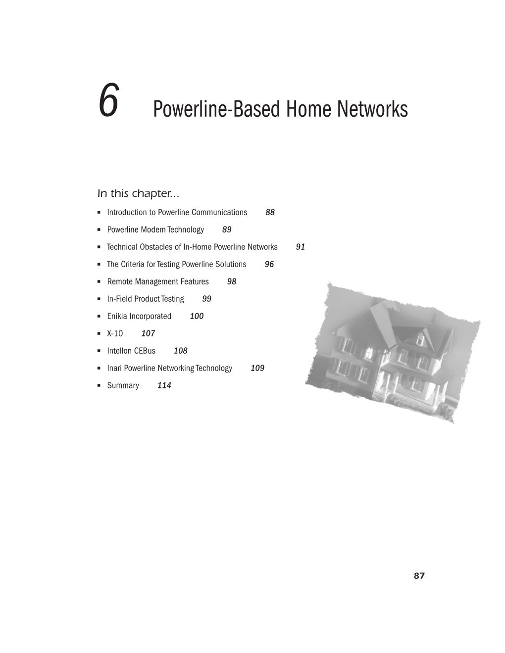 6 Powerline-Based Home Networks